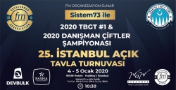 2020 TBGT 25.İstanbul Açık 
