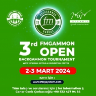4. FMPR Dijital Tavla & 3. FMGAMMON Açık Tavla Turnuvası
